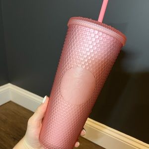 pink starbucks cup